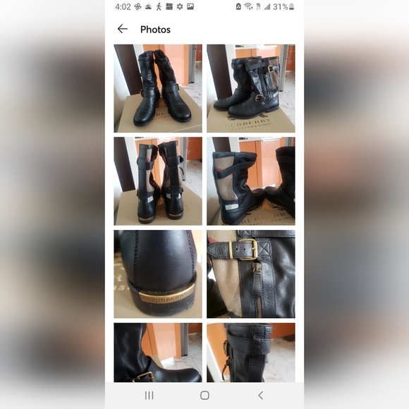 BURBERRY boots - Picture 2 of 6